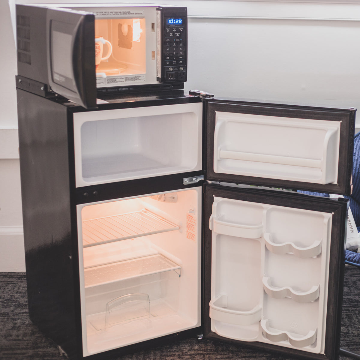 Microfridge Compact Refrigerator, Freezer and Microwave, 2.9 cu